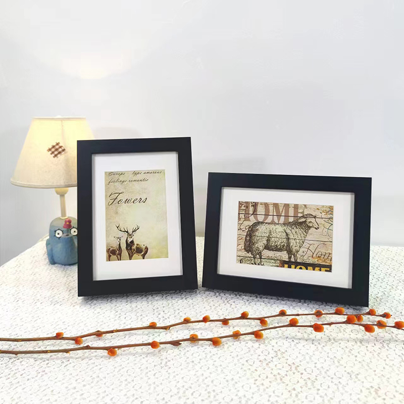 希晴摆台相框实木简约高档经典