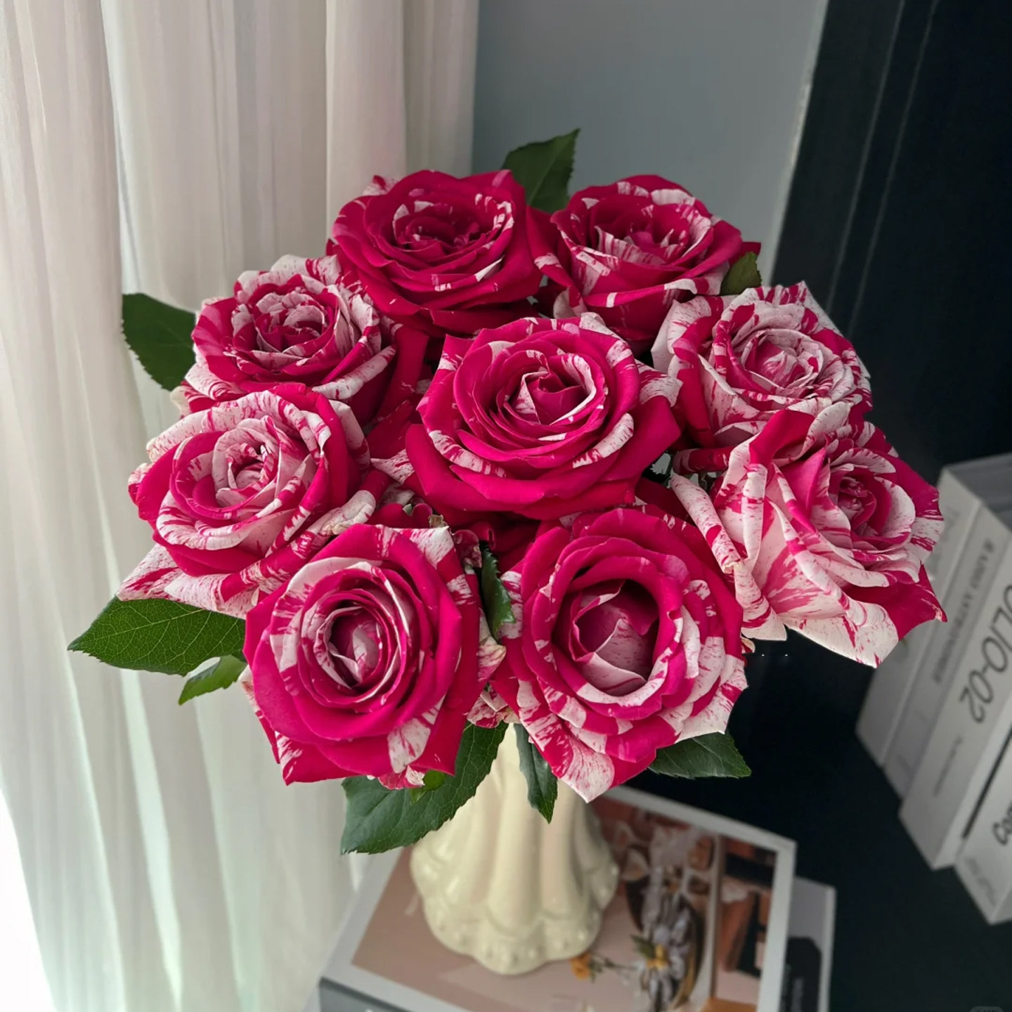 【朵拉的玫瑰】单头玫瑰鲜花云南直发室内水养婚礼手捧结婚布置