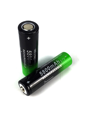 墨绿色5800毫安18650锂电池玩具小风扇动力手电筒电动工具电池组