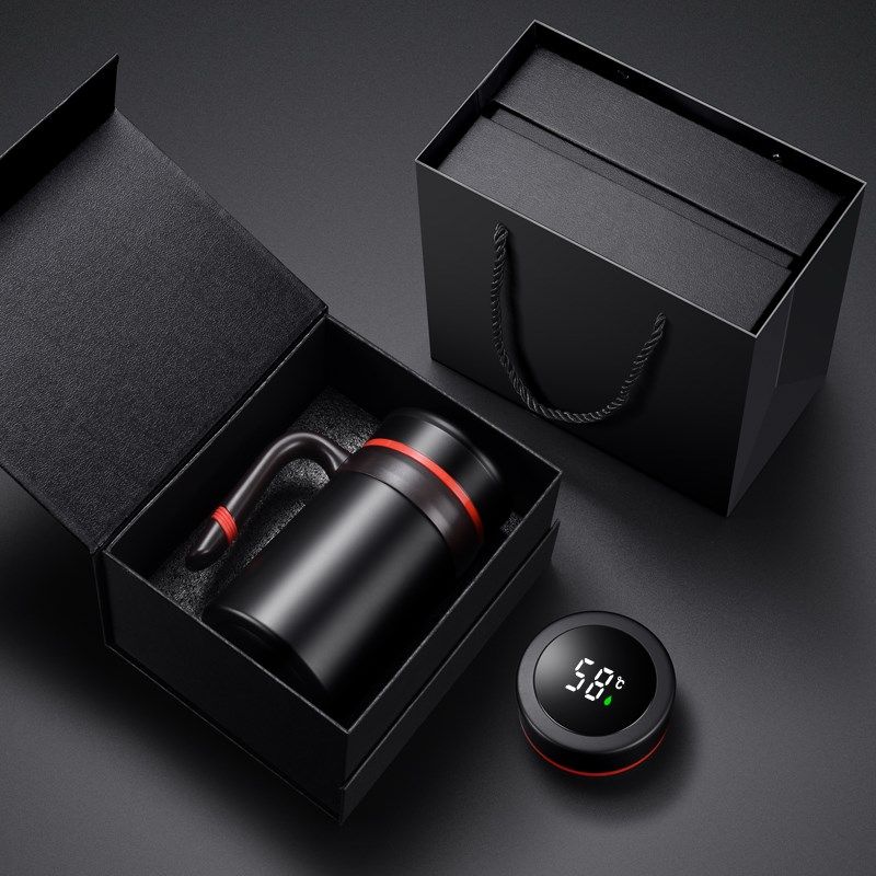 智能保温杯手柄办公杯水杯定制logo赠送聚会留念杯子礼品茶杯印字,餐饮具,定制/广告杯,淘宝优惠券,粉丝福利购,淘宝优惠卷