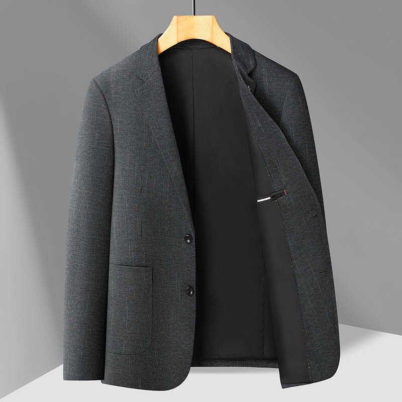 西装外套男士秋冬季2024新款正装商务休闲中年爸V爸休闲西服上衣,男装,休闲西服,淘宝优惠券,粉丝福利购,淘宝优惠卷