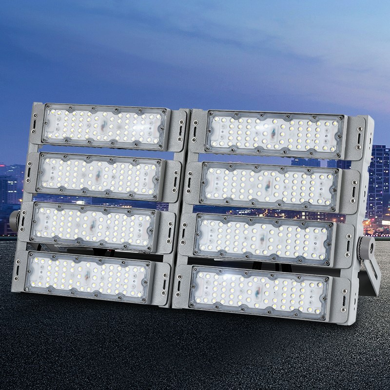 led模组隧道灯泛光投光灯150W200瓦户外防水球场广场高杆照明灯