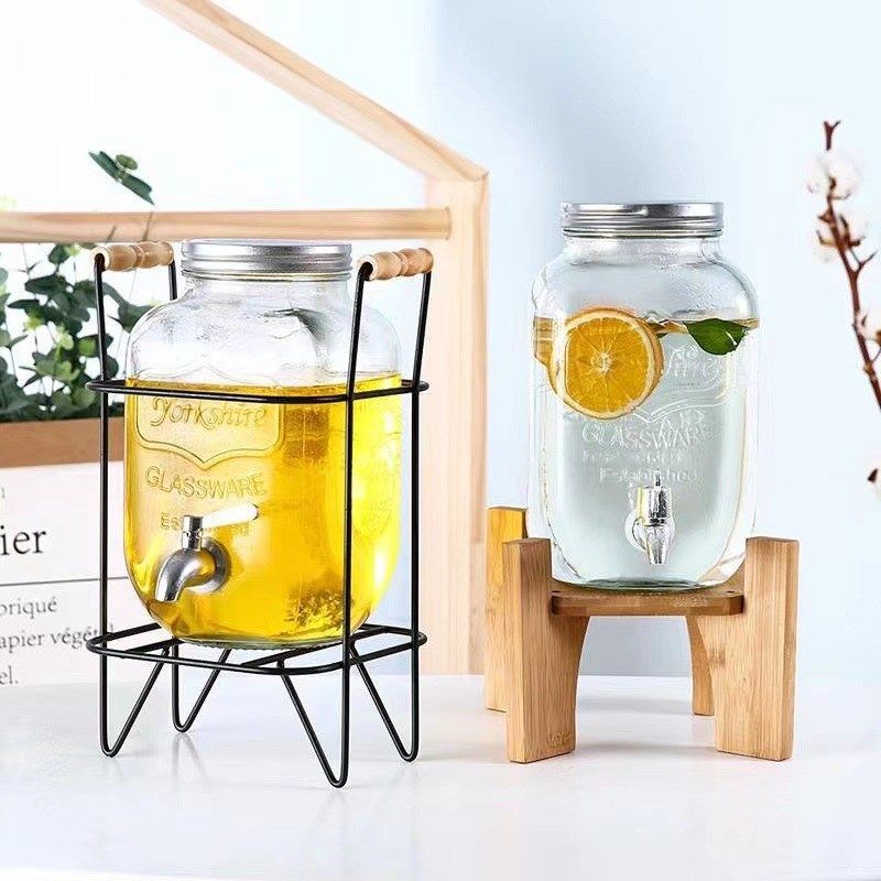 玻璃冷水桶调酒桶泡酒瓶自制饮料果茶桶果汁罐啤酒网红Z可乐桶容,厨房/烹饪用具,密封罐,淘宝优惠券,粉丝福利购,淘宝优惠卷