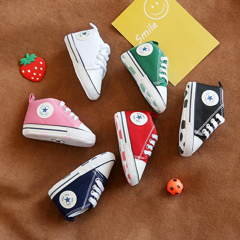 春秋夏婴儿鞋子学步软布底防滑男女宝宝1岁婴儿T单透气帆布学歩鞋,童鞋/婴儿鞋/亲子鞋,学步鞋,淘宝优惠券,粉丝福利购,淘宝优惠卷