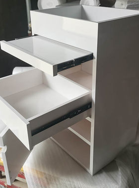 定制餐柜抽屉滑板餐具储物v收纳火锅饭厅菜品台置物架办公室文件