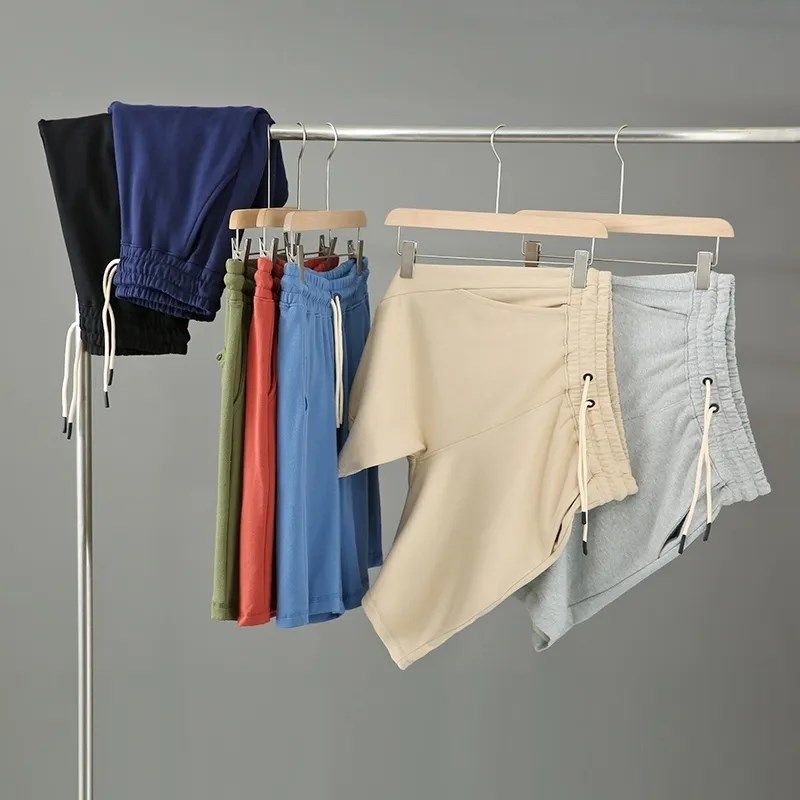 日系重磅纯棉毛圈抽绳松紧腰纯色运动G短裤男士夏季休闲五分裤中,男装,短裤,淘宝优惠券,粉丝福利购,淘宝优惠卷