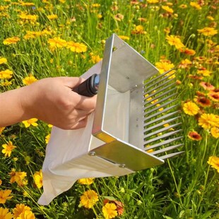 采野菊花神器收韭菜花工t具摘花撮子采茶树种子农用杭菊胎菊花搓