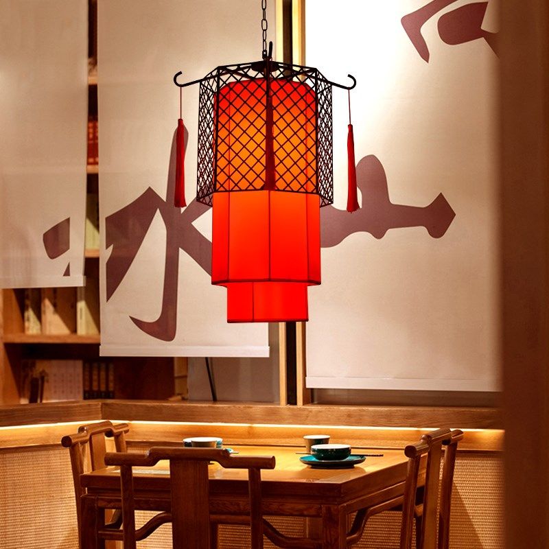 中式吊灯仿古饭店复古茶楼酒店包C间餐饮包厢铁艺中国风火锅店灯,家装灯饰光源,酒店/宴会厅/餐饮吊灯,淘宝优惠券,粉丝福利购,淘宝优惠卷