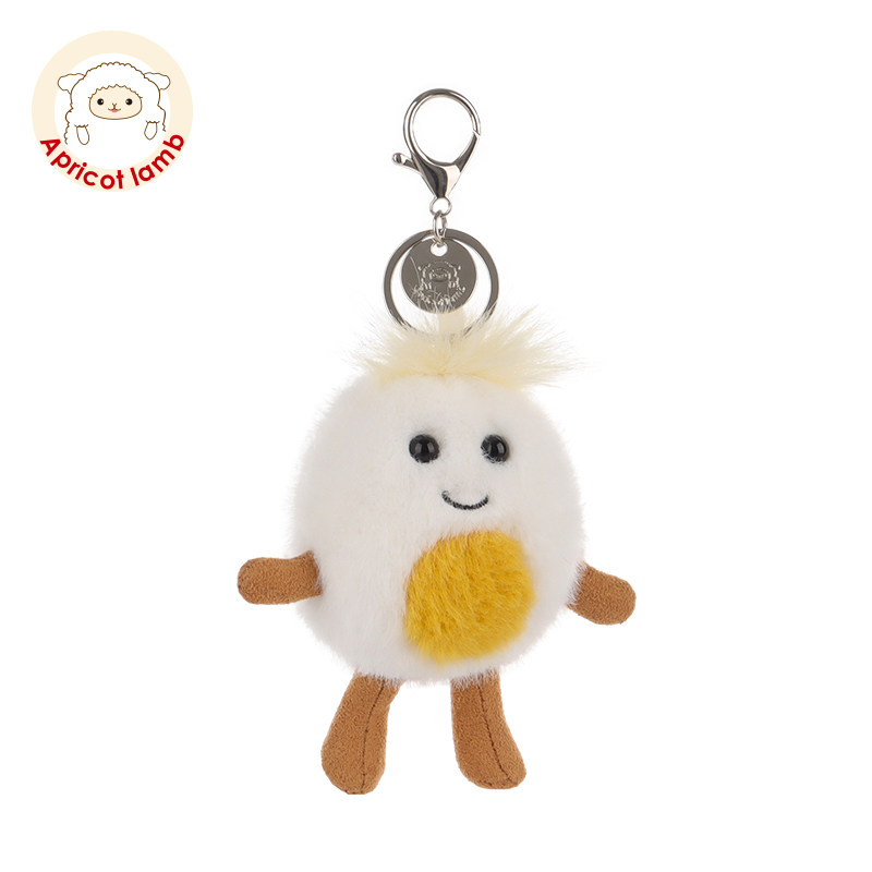 瑞可羊鲜美水煮蛋书包挂件公仔女生钥匙扣玩偶Q可爱毛绒包包车挂,玩具/童车/益智/积木/模型,毛绒/玩偶/公仔/布艺类玩具,淘宝优惠券,粉丝福利购,淘宝优惠卷