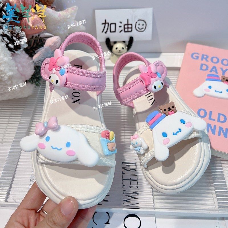 女童凉鞋女款2024新款时尚小学生小孩女生瘦脚女鞋爆款儿童鞋子女