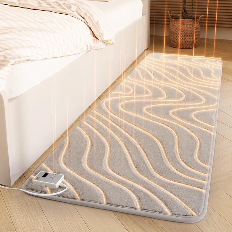 卧室床边加热地毯碳晶石墨烯电热冬季瑜伽健身发热毯子地暖地垫子,居家布艺,床边毯,淘宝优惠券,粉丝福利购,淘宝优惠卷