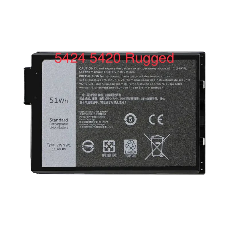 全新 戴尔 Latitude 7424 5424 5420 P85G P86G 7WNW1 电池