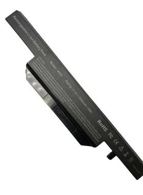 适用神舟W650BAT-6 K610C K650D K570N K710C K590C-I3笔记本电池