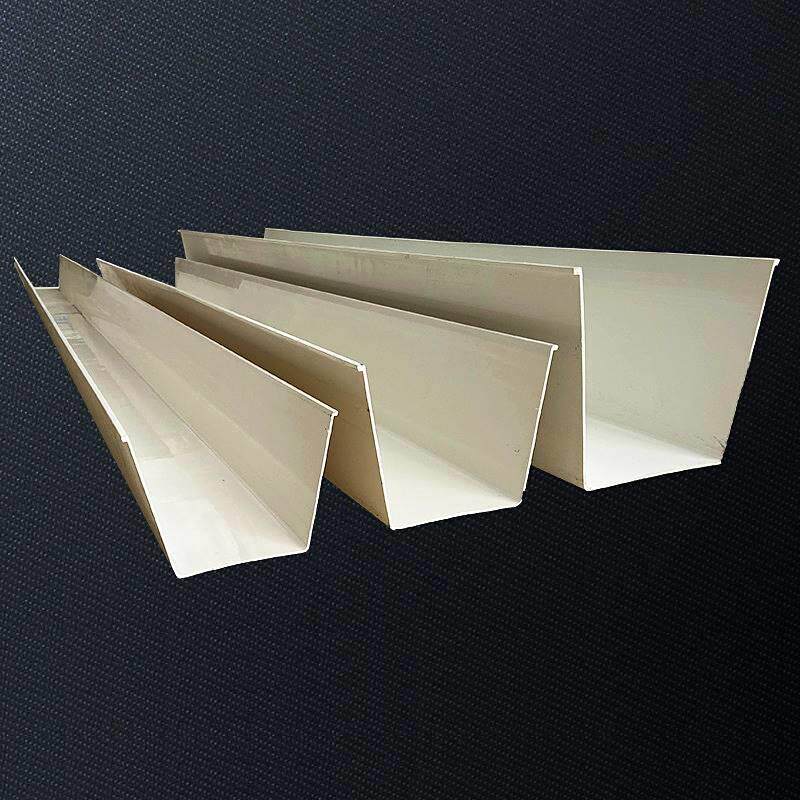 天沟雨水槽pvc雨棚接水槽长方形引水槽屋檐滴水槽房顶檐排水槽200