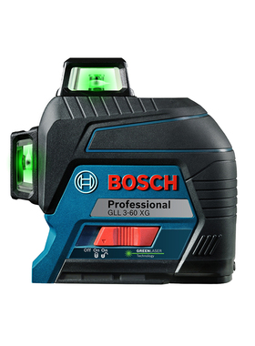 博世GLL3-60XG绿光12线水平仪标线仪投线仪抹灰打点贴墙仪高精度