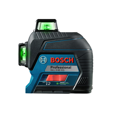 博世GLL3-60XG绿光12线水平仪标线仪投线仪抹灰打点贴墙仪高精度