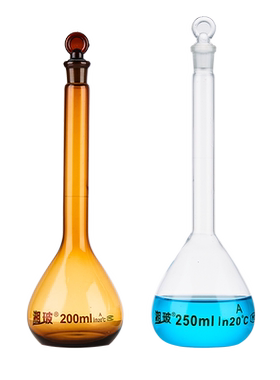 Labshark玻璃容量瓶A级100250ml