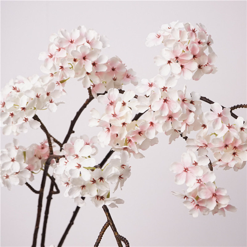 仿真高品质禅意花艺6头
