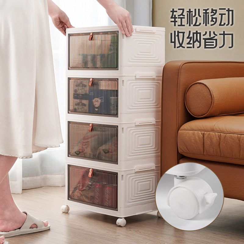 鞋盒收纳盒透明抽拉式鞋