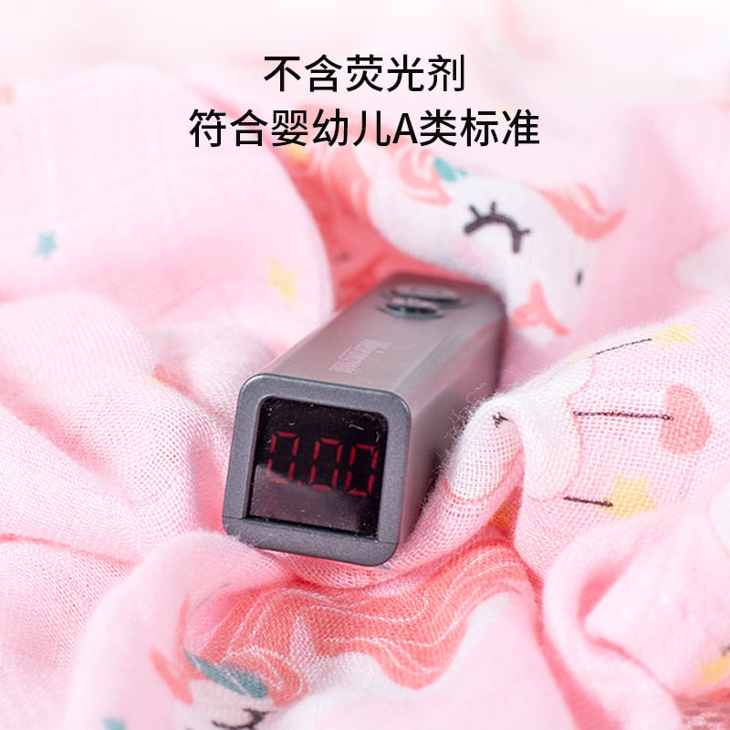 muslin婴儿纱布襁褓巾新