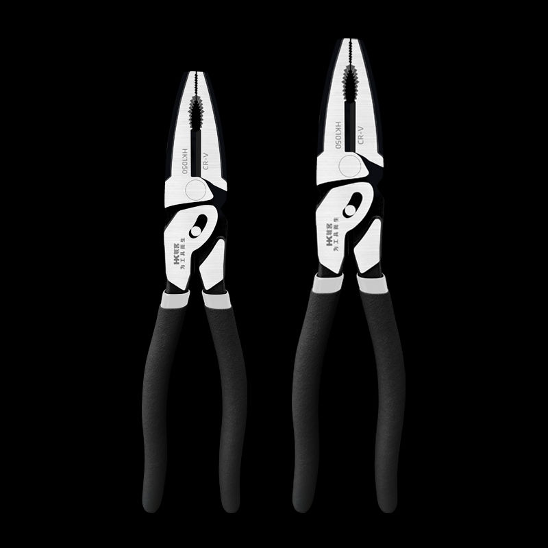 【今日限时】德式多功能9寸钢丝钳子工业级双轴省力老虎钳家用