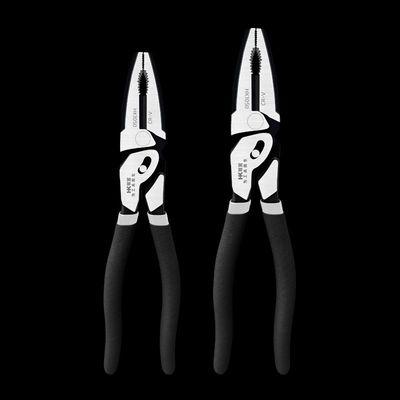 骇客8寸9寸省力钢丝钳偏心省力型老虎钳电工专用钳子 铬钒钢CR-V