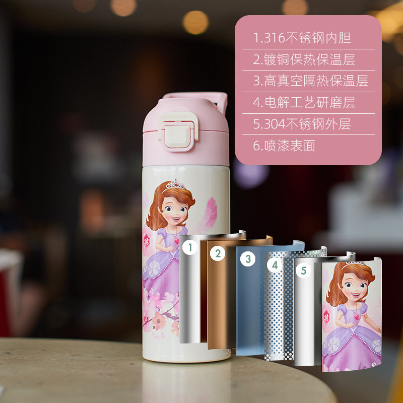 新款儿童保温杯316不锈钢