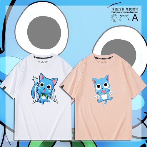 夏宽松FAIRYTAIL妖精的尾巴T恤