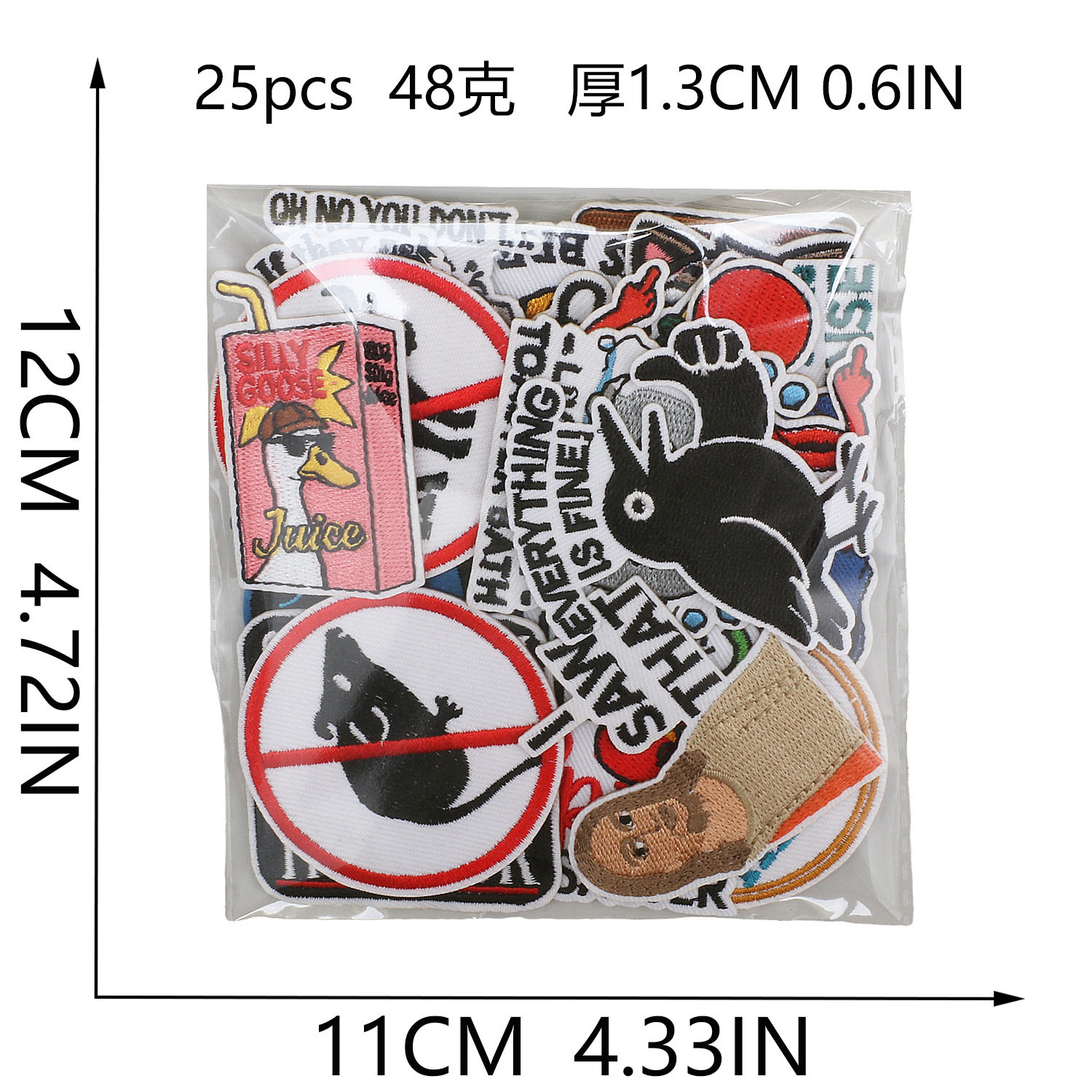 猫咪青蛙刺绣布贴衣服装饰鲨鱼补丁贴禁止老鼠英文字母绣花标熨烫