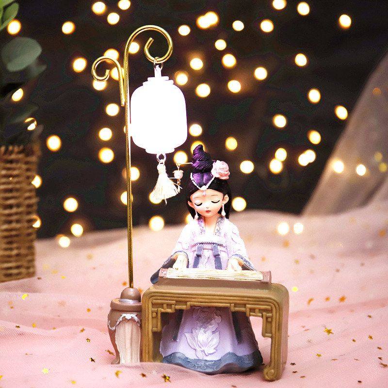 小夜灯摆件宫廷风复古风旅游新款