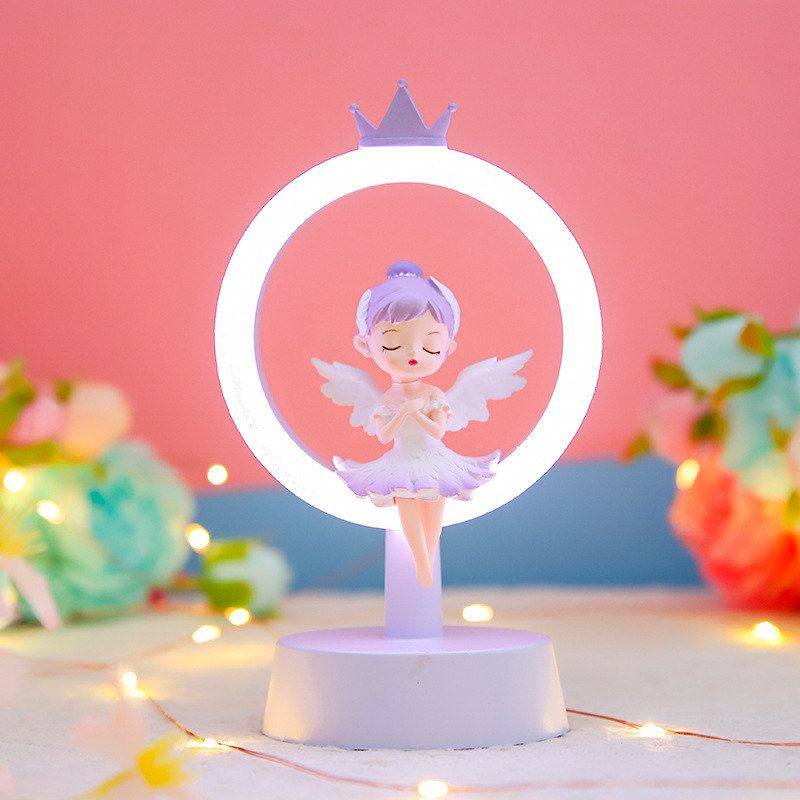 小装饰usb繁星星星摆件充电台灯