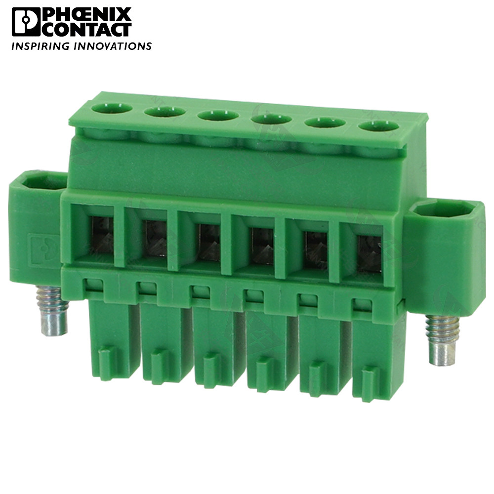 原装PHOENIX菲尼克斯PCB接线端子MCVR 1.5/ 6-STF-3.81 1828388