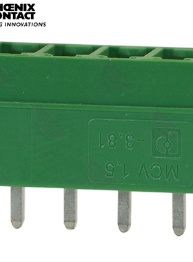 3.81mm原装菲尼克斯Phoenixcontact凤凰PCB接线端子针座MCV1.5-G