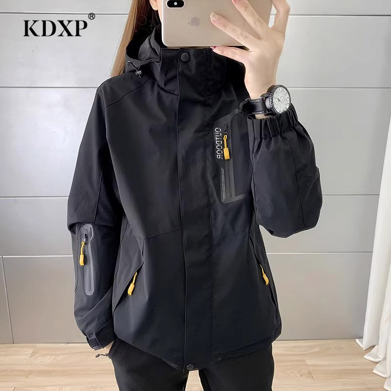 高端冲锋衣外套女三合一可拆卸