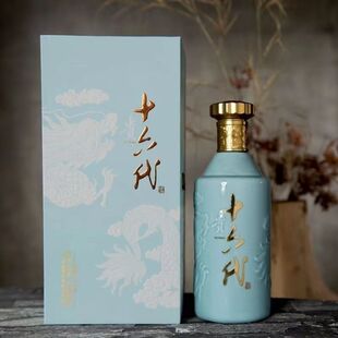 【23年单瓶礼盒装】十六代天青贵酿上海贵酒酱香型白酒53度500ML