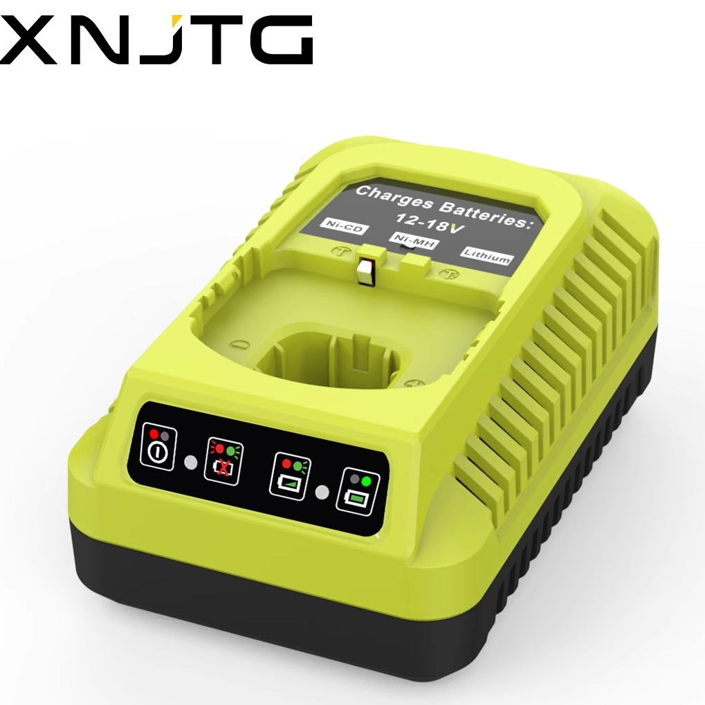 适用于RYOBI利优比12V-18V电动工具镍铬镍氢锂电池P117充电器