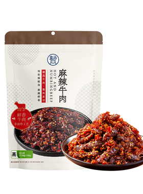 盒马 麻辣牛肉 508g休闲风味肉类零食
