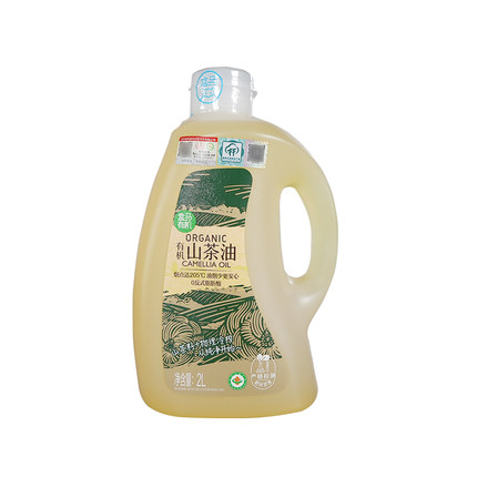盒马有机山茶油(0反式脂肪酸) 2L物理冷榨茶籽油低油烟家庭食用油