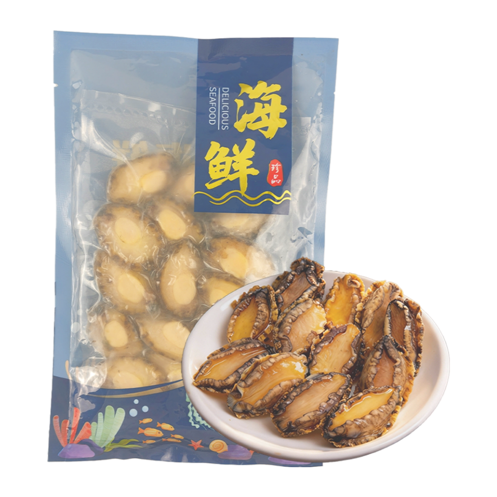 冷冻锁鲜鲍鱼肉 185g (12-15粒)