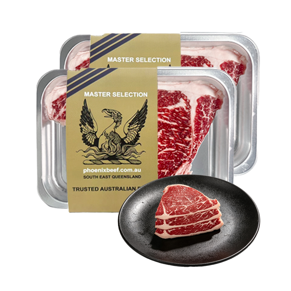 Mort & Co 金凤凰 澳洲谷饲纯种和牛M6-7大米龙火锅片 200g*2图片