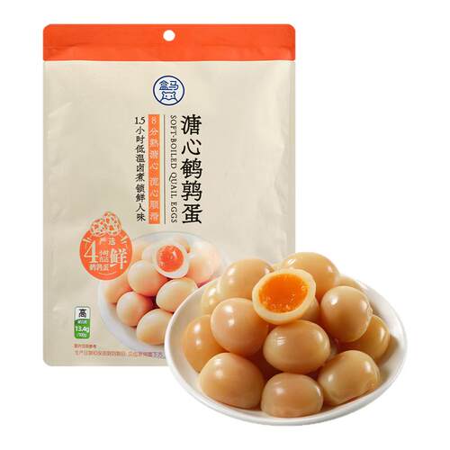 盒马 溏心鹌鹑蛋 495g