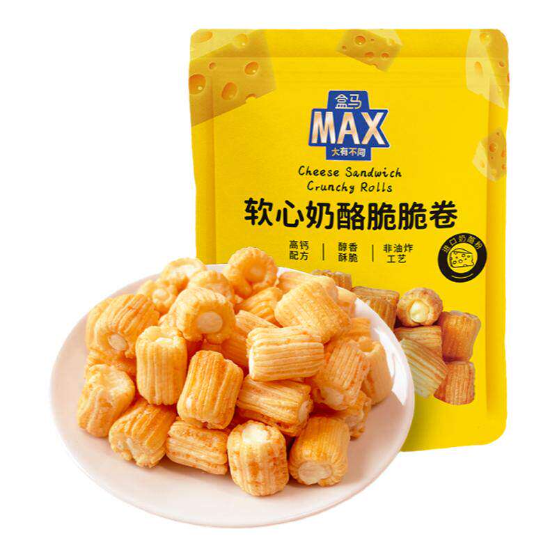 盒马MAX 软心奶酪脆脆卷 300g