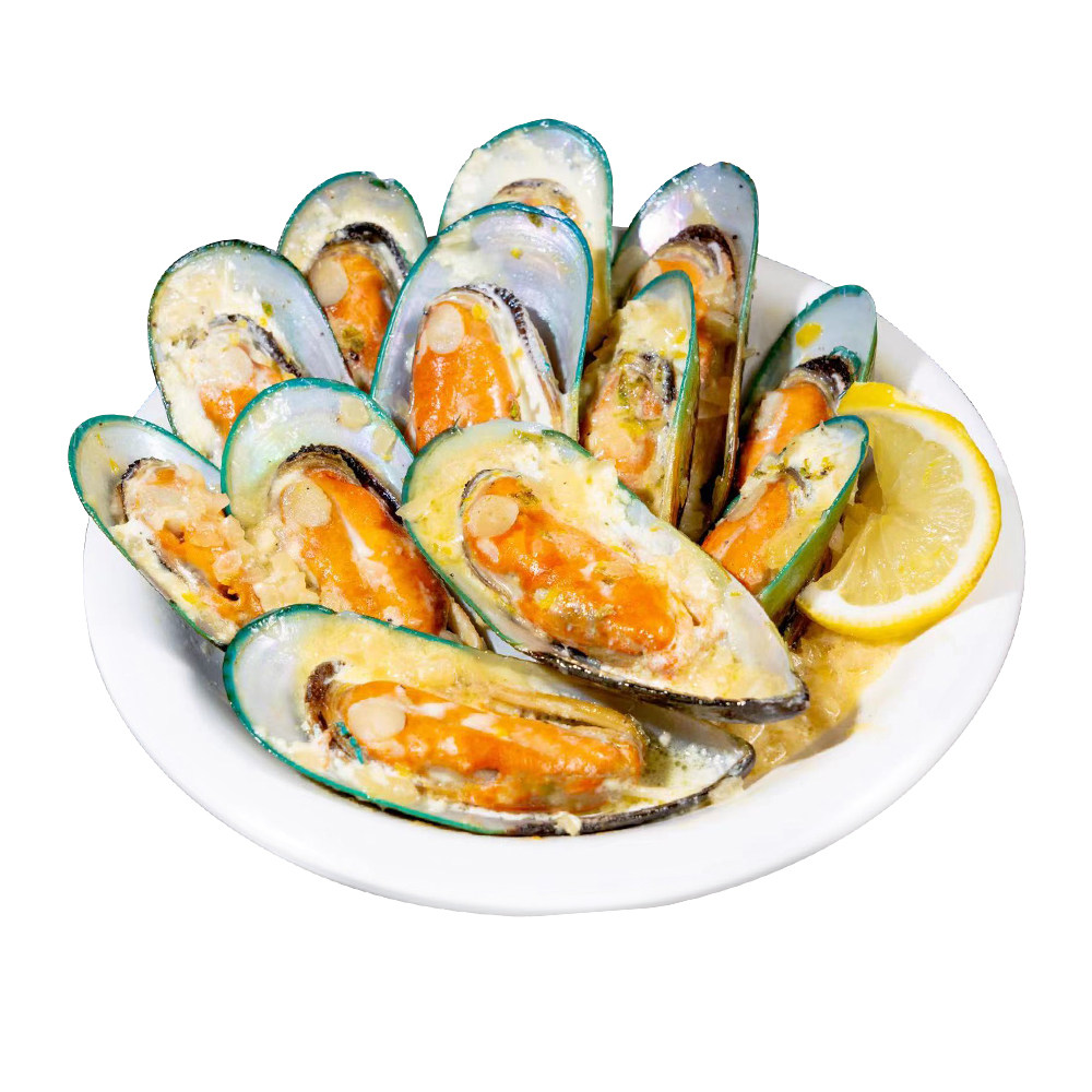 生冻新西兰原汁青口贝 600g (9-11只/包)