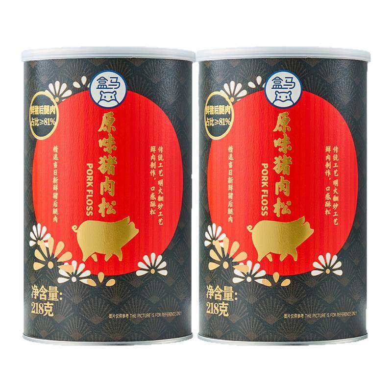 盒马猪肉松明火翻炒，鲜肉制作图片