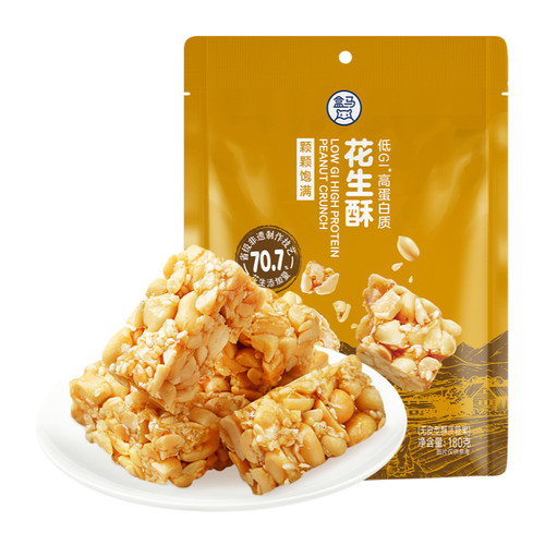 盒马 低GI高蛋白质花生酥 180g
