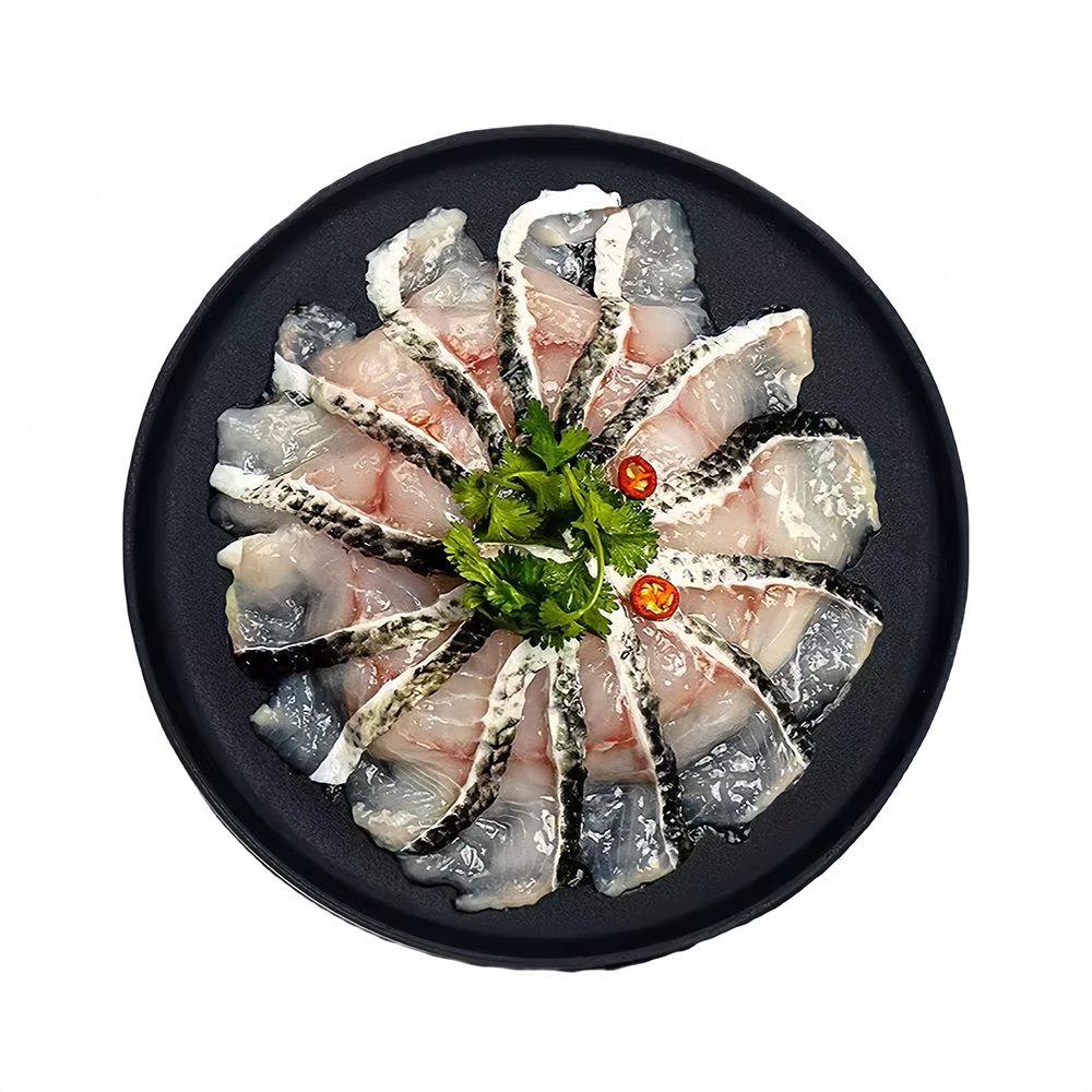 免浆黑鱼片 1kg