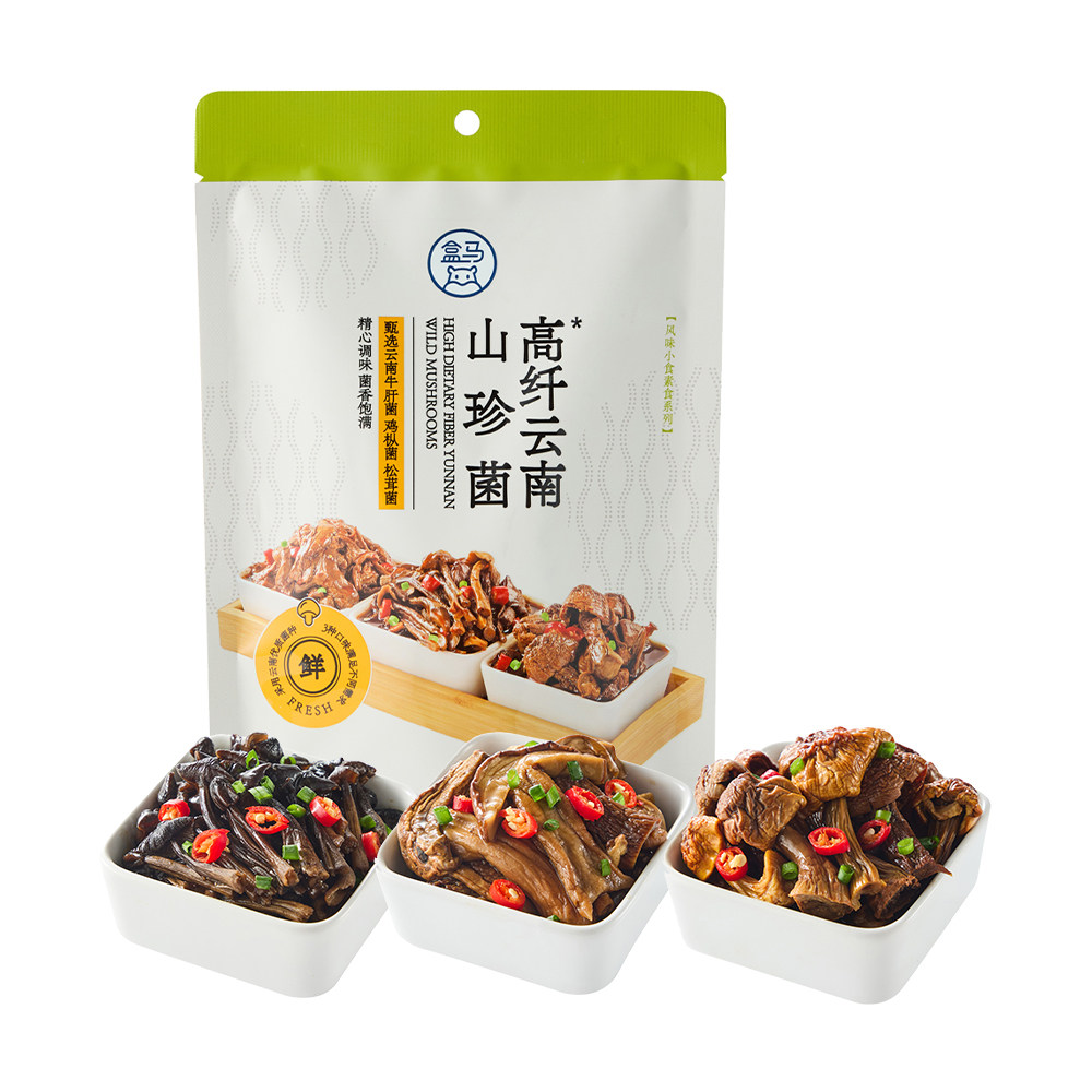 盒马 高纤云南山珍菌 100g图片