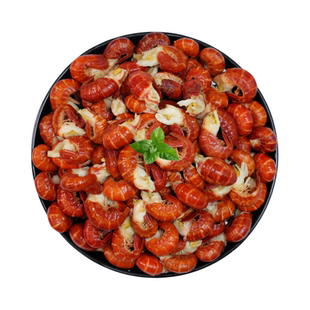 500g 优质单冻干冰龙虾尾 120粒 1kg