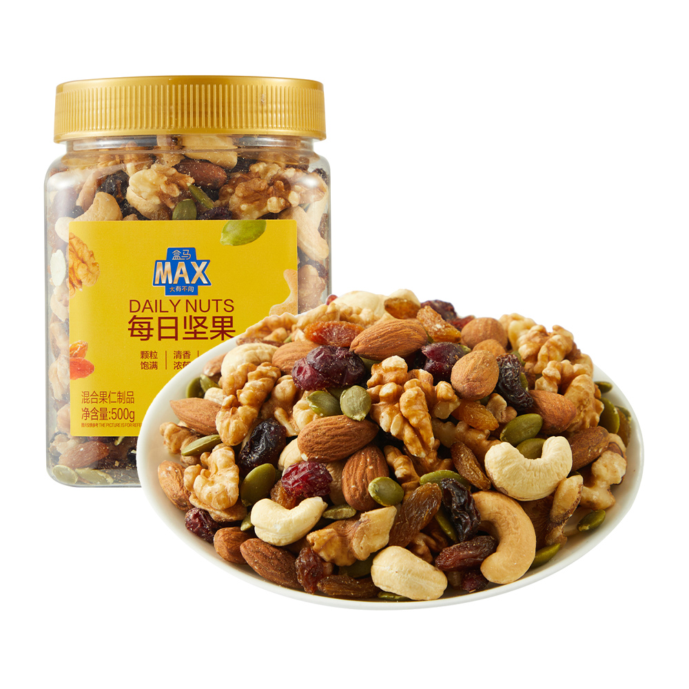 盒马MAX每日坚果炒货果干混合