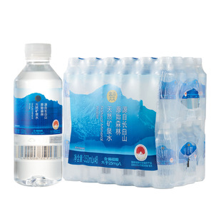 盒马 弱碱性天然矿泉水350ml*48瓶吉林长白山矿泉水【新老包装】